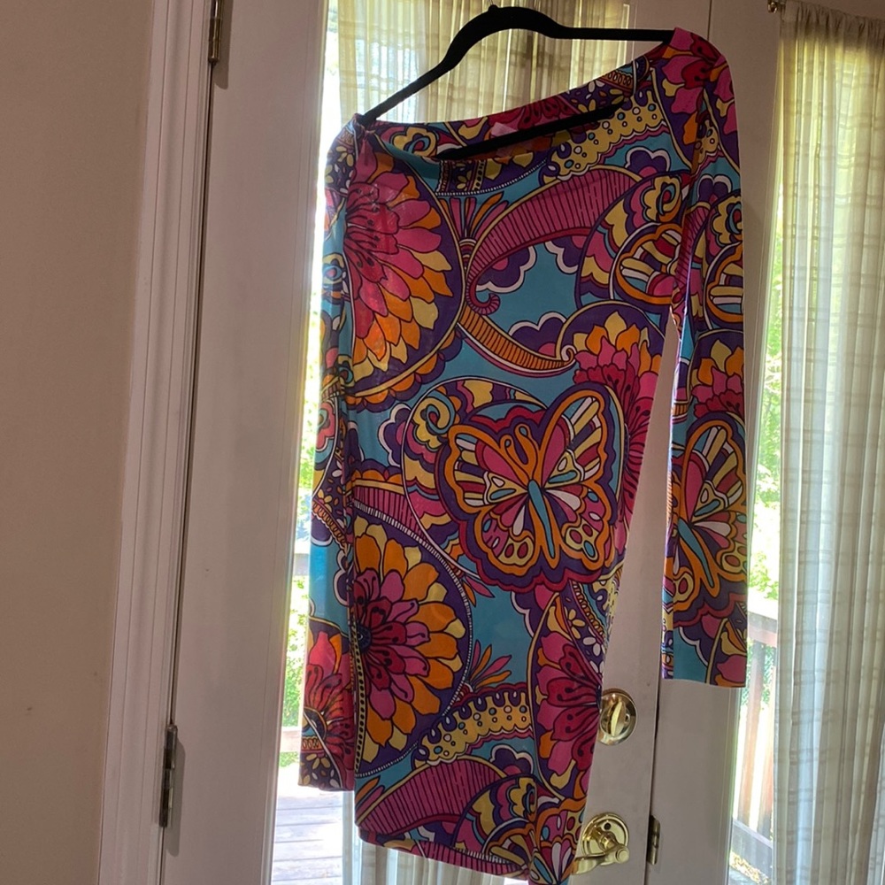Women’s Lilly Pulitzer one-shoulder dress